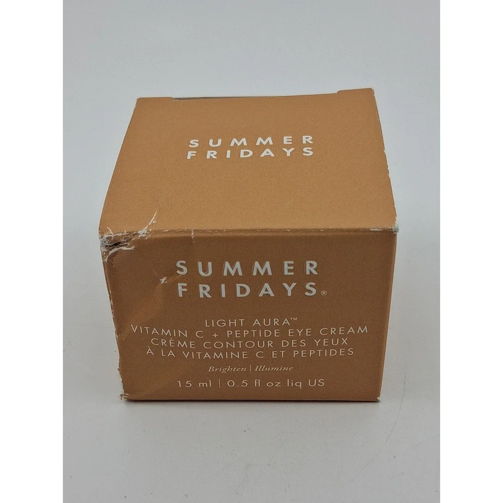 Summer Fridays Light Aura Vitamin C + Peptide Eye Cream